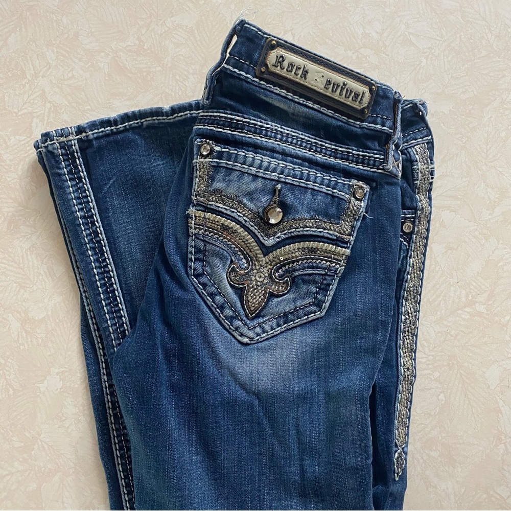 Rock revival boot cut Jeans